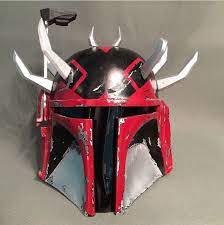 Mandalorian Helmet Great For A Star Wars Costume The Etsy Mandalorian Helmet Star Wars Helmet Darth Maul