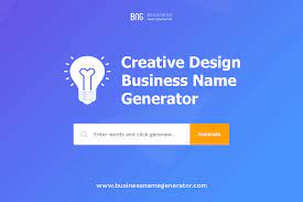 Creative Design Business Name Generator Creative Company Names Catchy Business Name Ideas Business Design