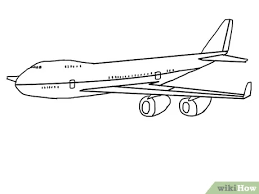 Now add in more dots for the. 4 Ways To Draw A Plane Wikihow