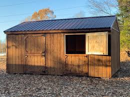 It also means this project is entirely possible even if you have no artistic ability. Portable Horse Barns Prebuild Horse Run Ins Yoders Dutch Barns
