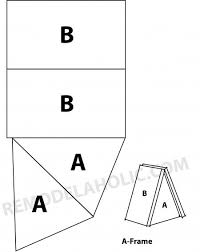 Remodelaholic Gingerbread It S Tradition Day 11 Gingerbread House Patterns Gingerbread House Template Cardboard Gingerbread House