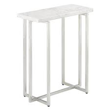 4.5 out of 5 stars. Must Have Currey And Company 4000 0070 Cora 19 Long Marble Top Metal Side Table Silver Leaf White Indoor Furniture Tables Accent From Currey And Company Accuweather Shop