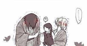 Ahhh Too Cute Sasusaku Sasuke Sakura Sarada Sakura And Sasuke