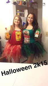 Halloween Costume Fireball And Jager Halloween Outfits Halloween Costumes Halloween