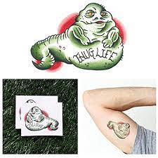 Tattify Jabba The Hutt Temporary Tattoo Gangsta Gangsta Set Of 2 Other Styles Available And Fashionable T Jabba The Hut Star Wars Quotes Star Wars Tattoo