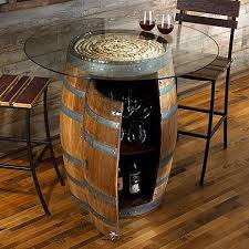Only 1 available and it's in 2 people's carts. Reclaimed Wine Barrel Pub Table With Glass Top Wine Barrel Furniture Whiskey Barrel Table Barrel Coffee Table