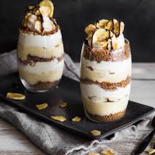Banana Split Im Glas Rezept Dessert Rezepte Einfach Bananensplit Einfacher Nachtisch