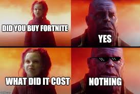 Thanos What Did It Cost Imgflip