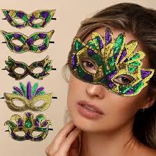 Well-recommended ball sequin glasses eye mask, suitable for makeup balls,  parties, carnival, Halloween, Christmas, music festivals * and * very  elegant and suitable for * three-color sequined ...