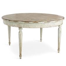 Fluted Gustavian Circular Dining Table Entryway Or Farmhouse Kitchen Table Wisteria Circular Dining Table Dining Table Gustavian Furniture