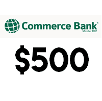 It was founded in 1984 and has approximately $33.15 billion in assets. Expired Ks Mo Commerce Bank 200 500 Checking Bonus Direct Deposit Not Required Doctor Of Credit