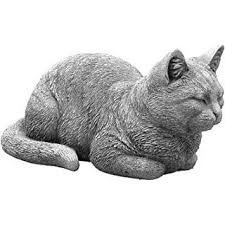Design Toscano Statue Chat Qui S Etire Pierre Grise Amazon Fr Jardin In 2020 Statue Garden Deco Design Toscano