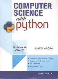 Computer science with python textbook & practical book by sumita arora pdf is one among the favored books in computing for sophistication we are providing sumita arora python class 11 pdf and sumita arora python class 12 pdf for downloading. Buy Dhanpat Rai Computer Science With Python For Class 11 Online At Raajkart Com