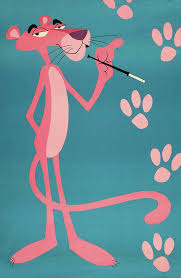 The Pink Panther - Character poster for the cartoon Poster