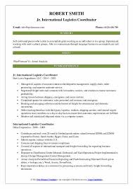 Your resume should be different compared to all the others, and yet communication skills is one of the traits that everyone puts in their resume. International Logistics Coordinator Resume Samples Qwikresume