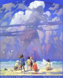 N C Wyeth The Giant 1923 Comic Book Brain Nc Wyeth Wyeth Illustrators