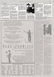 Halftime shows are a tradition during american football games at all levels of competition. Review Film A Variation On The Oedipus Theme The New York Times