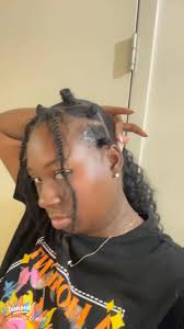 Effortless Bantu Knots and Curly Ponytail Style