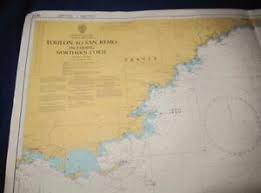Details About Admiralty Charts Map 1974 Toulon To San Remo Including Northern Corse 1995 Ed