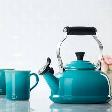 I drink tea several times a day. Le Creuset Classic Tea Kettle Williams Sonoma
