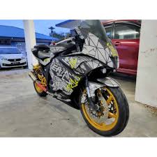 Kawasaki ninja 250r top 160… di sebab kan engin yg berbeza. Motor Sticker Gtr Blade 250 650 Naza Full Body Shopee Singapore