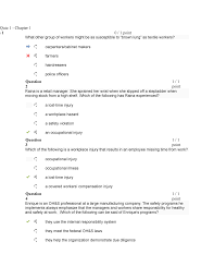 If you fail, then bless your heart. Ohs Quizies Full Quizzes Quiz 1 Chapter 1 N1 0 1 Point What Other Group Of Workers Might Be Studocu