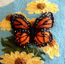 knitted intarsia 3 d butterfly creative knitting beyond