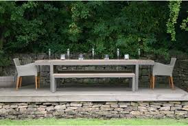 All of our picnic benches come with a standard lifetime warranty. Harlequin Reclaimed Teak Outdoor Dining Table Garden Tables