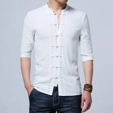 Summer Men Flax Fashion Shirts Half Sleeve Chinese Style Mandarin Coll Benovafashion Linen Shirt Men Men Shirt Style Long Sleeve Shirt Men