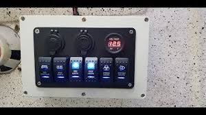 Some panel or breaker boxes will have a dedicated neutral bar and a dedicated ground bar. How To Wire A Boat Switch Panel In A Boat Youtube