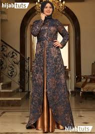 18+ model kebaya kutu baru 2018 terbaru trend masa kini casual; 42 Model Gamis Batik Muslim Remaja Modern Kombinasi Brokat 2021
