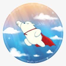 Ice bear believes in you. We Bare Bears Png Super Ice Bear We Bare Bears Ice Bear Drawings Transparent Png Kindpng