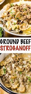 Ingredients 1 Lb Lean Ground Beef 1 Small Onion Diced 1 Clove Garlic Minced 3 4 Lb Fresh Mushrooms Sliced 3 Tablespoo Recipes Beef Recipes Beef Dinner