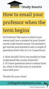 How To Email Your Professor - College Study Smarts