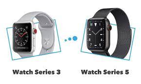Comparatif Et Differences Apple Watch Series 3 Vs Apple Watch Series 5