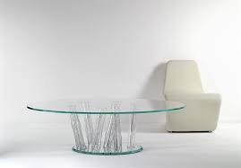 Weldon grey 47 inch oval coffee table with black base $595. Low Coffee Table With Legs In Murano Glass Gran Canal 40 Special Reflex Angelo Luxury Furniture Mr