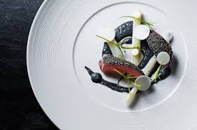 Pigeon And Danish Bitter At Our Michelin Star Restaurant Kokkeriet Copenhagen Denmark Food Plating Food Michelin Star Food