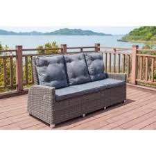 B Stock Outflexx Dining 3 Seater Sofa Gray Poly Rattan 210x83x110 Cm Multiple Adj In 2020 Patio Furniture Cushions Rattan Outdoor Furniture Outdoor Furniture Sets