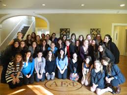 Sisters In The Michigan Area Went To The Pi Chapter House To Honor Our Founders