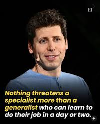 Jack of all trades, master of none—but, often times better than a master of  1.