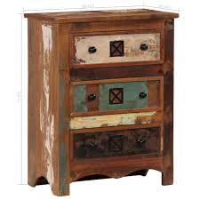 Wohnling sideboard weiss wl1 336 60x75x30cm kommode mit schublade und turen kleine moderne anrichte braun. Vidaxl Kommode 60 X 30 X 75 Cm Recyceltes Massivholz Gitoparts