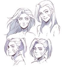 Just Some Keiko Headshots While I Was Bored Hoohoo C Art Reference Poses Art Reference Photos Drawing People A traditional headshot is tight on the subject and doesn't show any of the body. art reference poses