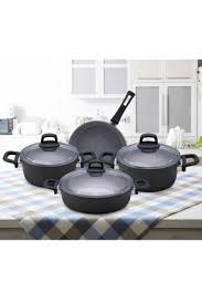 52tl Den Apricot Bio Granit Mega 9 Parca Tencere Seti 1848617555 Indirimli Urunler
