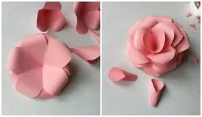 Diy Paper Flowers Folding Tricks 5 Steps With Pictures Instructables
