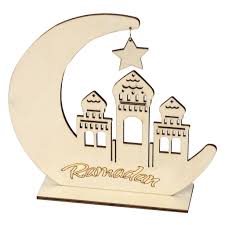 Normally, eid al fitr (which comes at the end of ramadan) is marked with social visits and feasting with people enjoy the stunning eid decorations and shopping discounts at mall of the emirates. Wooden Handcraft Artifact Handiwork Handicraft Ornaments Creative Eid Al Fitr Diy Ramadan Muslim Islamic Home Decorations Buy Wooden Temple Home Decoration Ramadan Eid Decoration Home Decoration Pieces Product On Alibaba Com