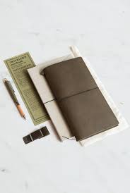 The New Limited Edition Traveler S Notebook In Olive Midori Travelers Notebook Diy Travelers Notebook Travelers Notebook