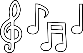 To print any of these pages, simply right click on an image and select a save option from your drop down menu. Music Notes Drawing Music Note Symbol Music Coloring