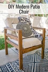 Buying Brand New Patio Furniture Can Be So Expensive This Simple Tutorial Shows You How To Diy Modern Patio In 2020 Patio Chairs Diy Wooden Patio Chairs Patio Chairs