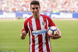 Both manchester clubs, united and city. Atletico Madrid Unveil Nicolas Gaitan After Signing Argentine From Benfica In 21m Deal Daily Mail Online