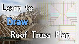 On plan it will bisect the internal corner and has a plumb & edge bevel which are the same as the plumb and 26 finishing the hip & valley frame proceed to fix any outstanding common or creeper rafters. Basic Easy How To Draw Roof Truss Plan Youtube